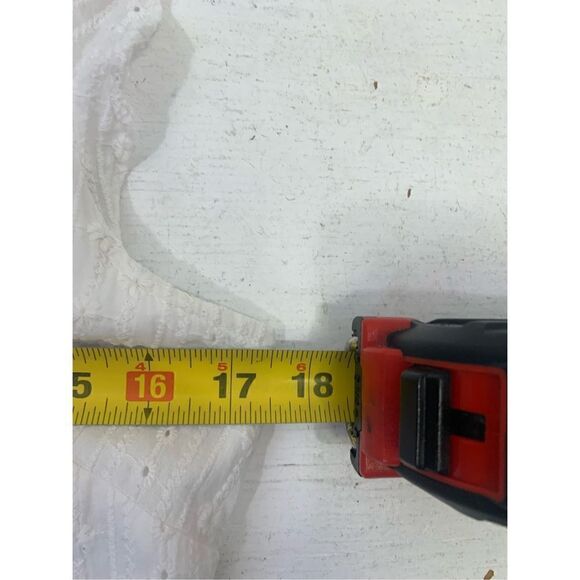 First Monday Anthropologie Eyelet Dress Size S - Picture 11 of 12